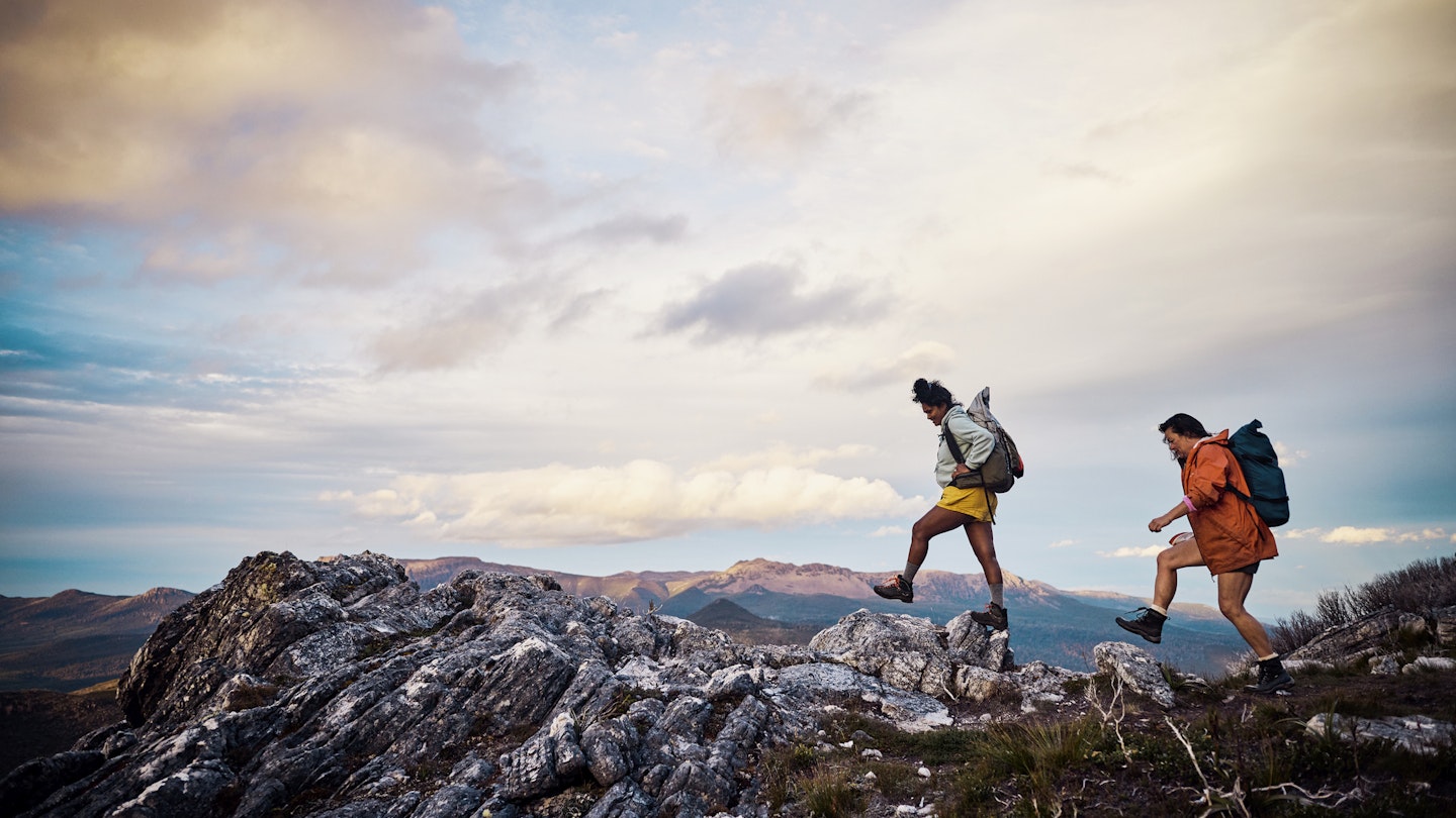 Adventurous, active women exploring the wild beauty of Tasmania, Australia.
1511069617