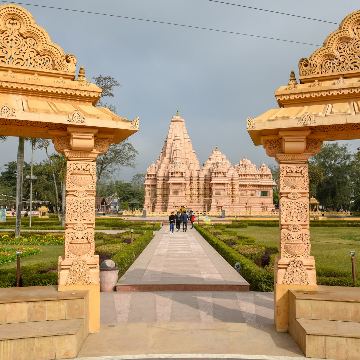 Hindu temple of Shashwat Dham.