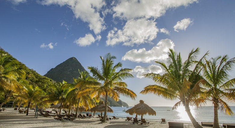 Sailing yacht approaching the Pitons, famous landmark of Saint Lucia Island, West Indies
1221401099
holiday, pitons st lucia, tropical beach
CLEARED FOR DIGITAL USE ONLY -