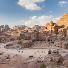 Lonely Planet Magazine, Issue 118, October 2018, Jordan, Middle East
People explore the ancient ruins of Petra.